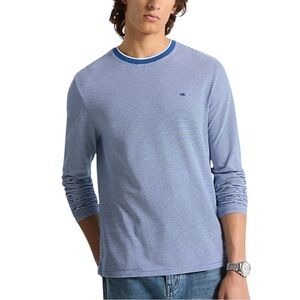 Michael Kors Striped Cotton Piqué Long-Sleeve T-Shirt
Sz M